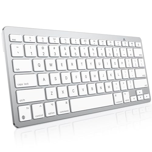 OMOTON Wireless Keyboard for Mac, Keyboard for Mac, Stable Bluetooth & Ultra-Slim Portable,...