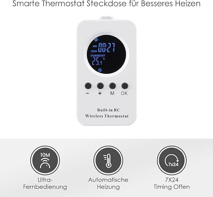 Wireless Remote Control Thermostat