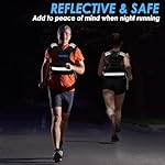 Adjustable Weighted Vest for Women and Men, 4-10lb Weight Vest with 6 Ironsand Weights, Body Weight Vest Exercise Set with Reflective Strip for Strength Training and Workout - Image 5