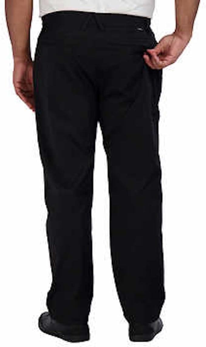 Gerry Men's Venture Fleece Lined Stretch Comfort Pant (Black, 30x34)