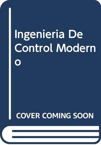 Ingenieria De Control Moderno 968880018X Book Cover