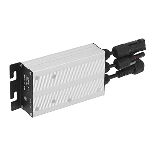 Electricians Electrics Power Supply, Micro Solar Grid Tie Inverter Aluminum Alloy Large MPPT Conversion Rate for Office Building Small Solar Grid Tie Inverter, Electricians (150W) - Thumbnail 7