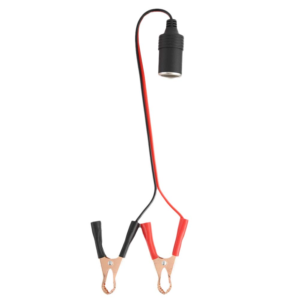 2 Câbles D’extension Pour Batterie Voiture – Avec Pinces Et Prise Allume-cigare, Convertisseur 12V Pratique