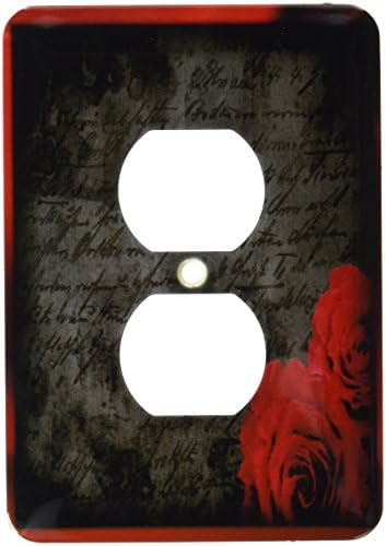 3dRose LLC lsp_41295_6 Gothic Rose, 2 Plug Outlet Cover