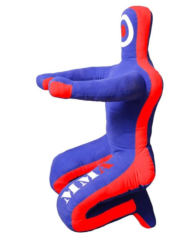 Rapid Mart Kids Grappling Standing Dummy - Unfilled – Wrestling, Jiu-Jitsu, MMA Training Dummy with Moveable Arms and Legs