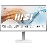 MSI Modern MD272QPWDE 27 Zoll Business Monitor, WQHD (2560x1440), 75 Hz, IPS Panel, USB-C 65 W, Weiß, 27 Zoll/WQHD