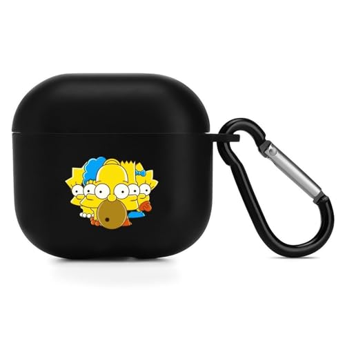 �U�V���v�\���YAirPods4�p �L�����N�^�[�ی�P�[�X �J���r�i�t�� ���C�����X�[�d�Ή� �ϏՌ��h���h�o �S�ʕی� �؍������킢���C���z���J�o�[