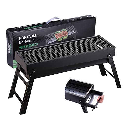 Barbecue portable charbon pliant extérieur pour camping et gril