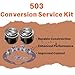 MILE MARKER 503 Conversion Service Kit fits NP203 Transfer Case | Includes 423 3/4 Ton Hubs | Reduces Wear & Tear | Improved Fuel Economy | Exceptional Performance & Reliability