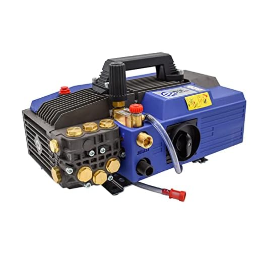 AR Blue Clean Pro, AR620 Pressure Washer, 1900PSI, 2.1GPM, 20AMP. Metal Lance, Adjustable Nozzle, 25' Hose, Detergent Suction System, Induction Motor, Pressure Gauge & Unloader, Built-in Handle 65 lbs