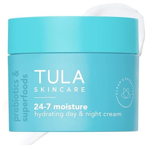 TULA Probiotic Skin Care Supersize 24-7 Moisture Hydrating Day & Night Cream | Moisturizer for Face, Ageless is the New Anti-Aging, Face Cream, Contains Watermelon Fruit and Blueberry Extract | 3.4 oz