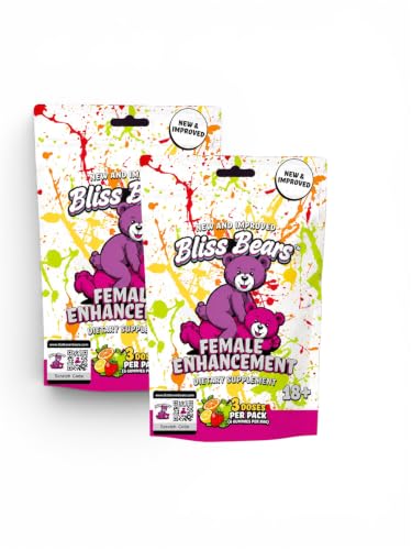 Bliss Bears Female Gummies (Pack of 2)