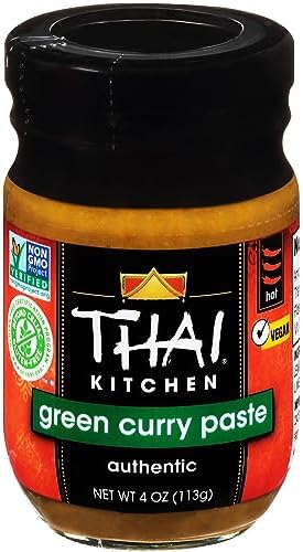 Thai Kitchen Gluten Free Green Curry Paste, 4 oz (Pack of 6)