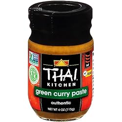 Thai Kitchen Gluten Free Green Curry Paste, 4 oz (Pack of 6)