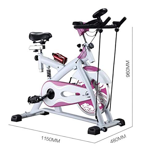 Image of Upright Exercise Bike Stationary Exercise Bike Indoor Cycling Bike Fitness Stationary All-Inclusive Flywheel Bicycle with Resistance for Gym Home Cardio Workout Machine Training