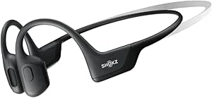 SHOKZ OpenRun Pro Mini- Open-Ear Bluetooth Bone Conduction Sport Headphones, Sweat Resistant Wireless Earphones for Workouts and Running with Premium Deep Base - Built-in Mic, with Hair Band, Black asin的图片