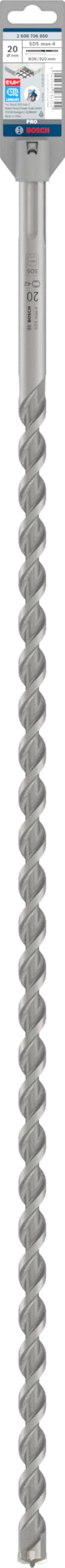 Bosch 1x Broca para martillo PRO SDS max-4