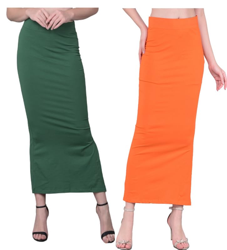 Image of Comfort Lady Women Cotton Blend Saree Shapewear /Saree Shapers Underskirt /Saree Petticoat