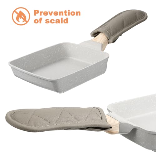 Fundas para mango de hierro fundido de algodón resistente al calor Mikikit 4