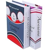 Finto finto: la superficie di questo libro è liscia ed elegante, e può mostrare il tuo gusto unico, un finto libro decorativo