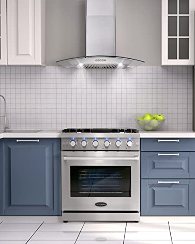 Cosmo COS-EPGR304 Slide-In Freestanding Gas Range thumb #2