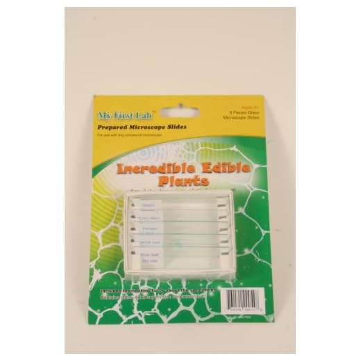 My First Lab Incredible Edible Plants Prepared Slide Set, PS54