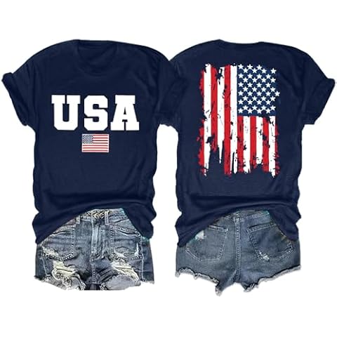 ELDPS American Flag T-Shirt Cover