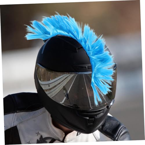 Cresta Mohawk para Casco de Moto y Ciclismo Toddmomy 2 Piezas 6