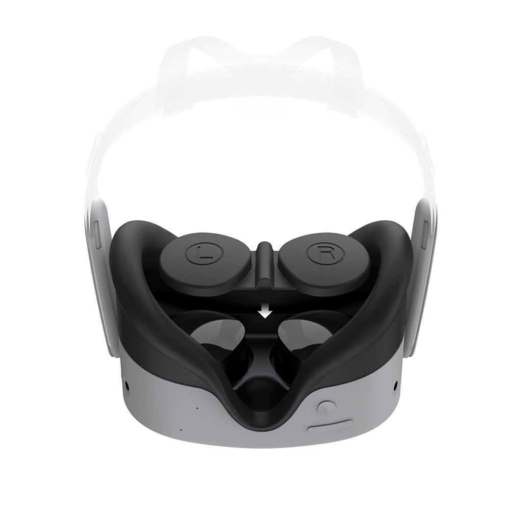 Amazon | For Meta Quest3S 用レンズカバー VR レンズ保護カバー