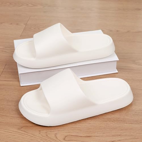 UANGLI Summer men's casual slippers in solid color comfortable cool soft breathable non slip wear-resistant and fashionable3