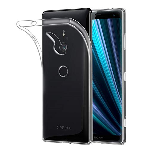COPHONE® Coque de Protection Sony Xperia XZ3 Etui Transparent antidérapent Coque en Silicone Transparente Sony Xperia XZ3 et Discrete. Housse Sony Xperia XZ3...