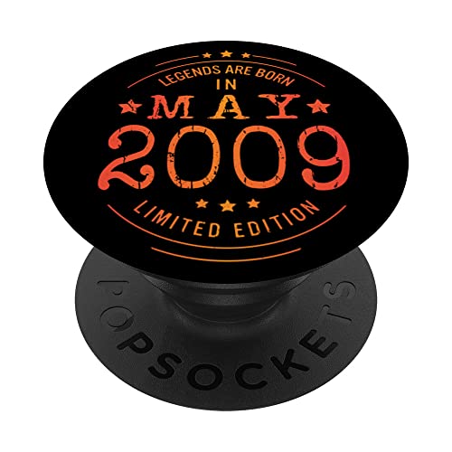 Cumpleaños Mayo 2009 Edición Limitada Regalo Legend May PopSockets PopGrip Intercambiable