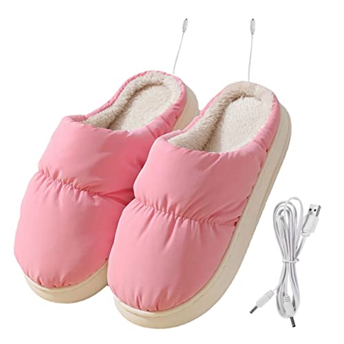 Pantuflas calefactoras USB para pies cómodas