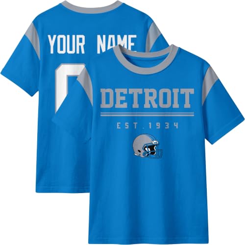 Image of T-Shirt Custom Crewneck Short Sleeve for Men Gifts | Custom T-Shirt Personalized Name and Number