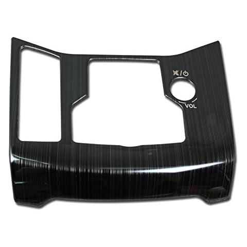 Beautost Fit for Mazda 2017 2018 2019 2020 2021 2022 2023 2024 2025 CX-5 CX5 Gear Shift Knob Console Media Panel Cover Trim Stainless Steel (Black) Cover