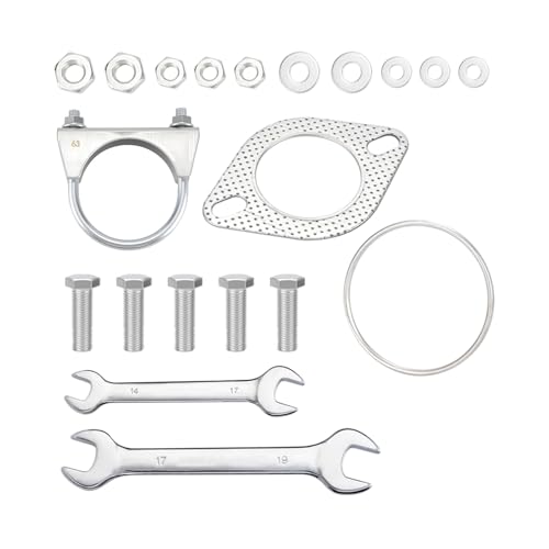 Image of Front and Rear 2-PC Catalytic Converter Kit for Equinox /Terrain | Fit Chevy Equinox & GMC Terrain 2010-2014 L4 2.4L, Replace 16581 644015 EPA Compliant
