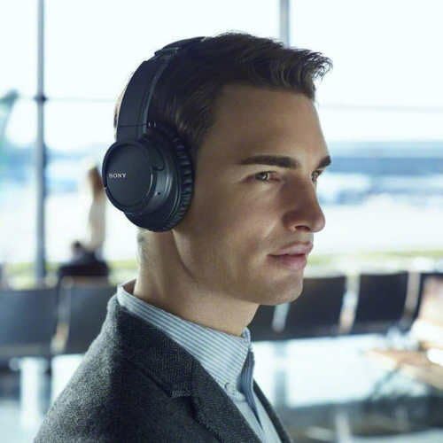 sony mdr zx780dc bluetooth and noise canceling wireless headphones headset with case mdrzx780dc black