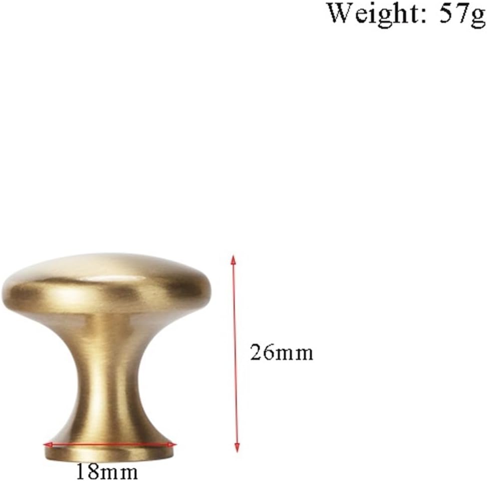 Solid Brass Handle Pure Copper Cabinet Pull Drawer Handles Wardrobe Bar Pulls Knobs for Furniture Kitchen Cabinet Long Handles 1Pcs (Color : LT29, Size : 6pc)