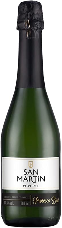 Vinho Espumante Charmat Prosecco Brut - SAN MARTIN 660ml (Serra Gaúcha)