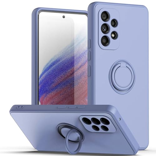 Coque Samsung A22 5G anti-chute avec bague de maintien pour éviter les bris d'écran