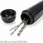 Cididu Manual Hand Drill 1/4-Inch Capacity, Speedy Hand Drill Set with 10 Pcs Drill Bits, Small Handheld Drills with Precision Drill Chucks for Wood, Plastic, Model Making and DIY Drilling