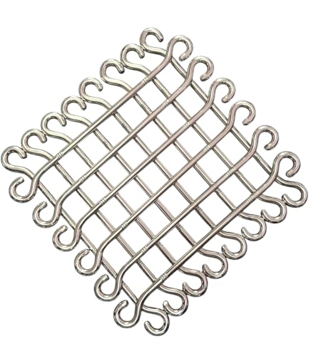 Image of Heavy Duty Stainless Steel Swing Hanging Rod 12 Inch | 10mm Thick Jhula Saliya | Rust Proof Ceiling Hook Extension Rod for Swing, Hammock, Chair, Balcony & Indoor Outdoor Use (Pack of 4(4, Silver)