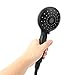 Matte Black Handheld Showerhead with Showerhead Holder Bracket Hose Bathroom Tools