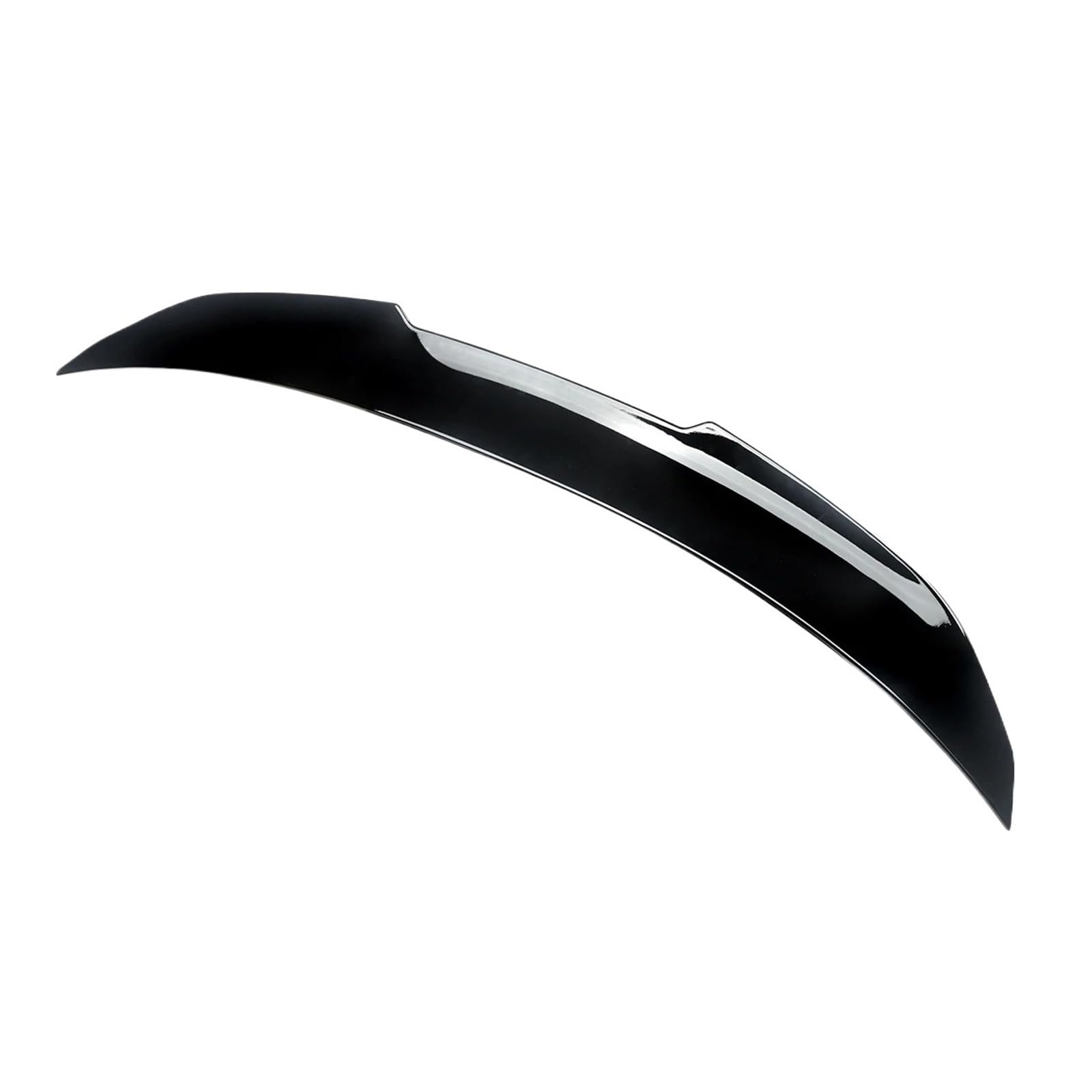 Becquet pour BMW F33 F83 M4 corrigeant la ligne arrière lèvre coffre style PSM spoiler noir brillant