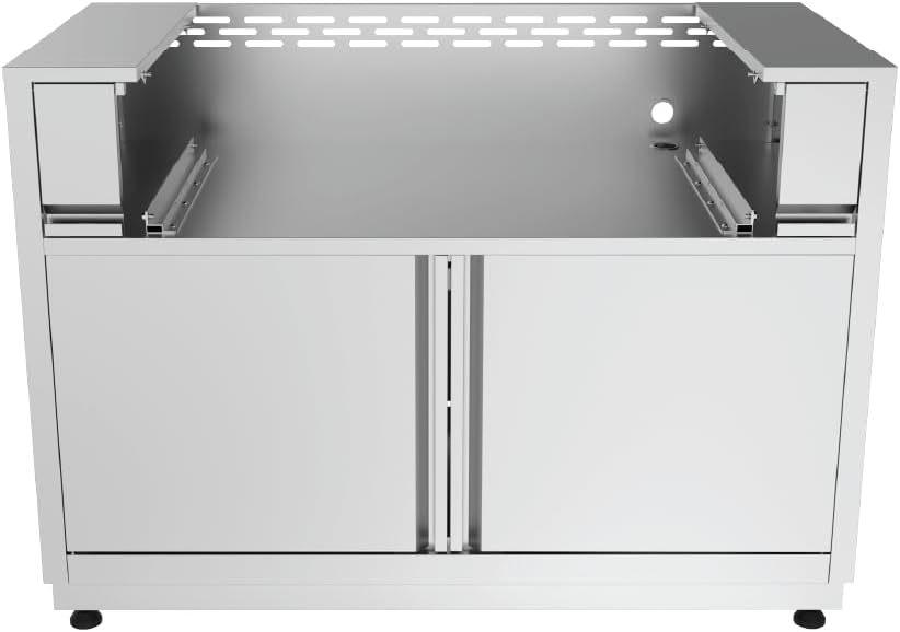 GRILLA Outdoor Kitchen Grill Cabinet for Primate with Built-In Storage, Stainless Steel Construction, For Outdoor Grilling, Cooking, and BBQ