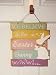 Glitter We Believe In The Easter Bunny Themed Hanging  Door Wall Sign