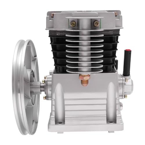 Kit de compresor de aire 3.0 HP de 2 cilindros, compresor de aire, presión de aire, máx. 420 litros/minuto