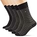 Produktbild Tommy Hilfiger mens TH 5P BIRDEYE TIN GIFTBOX Socks, black, 43/46 (5er Pack)