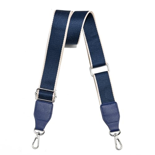 Image of Purse Straps Replacement Crossbody, Universal Wide Shoulder Strap for Bags Adjustable Straps for Handbags (Silvery Hardware)