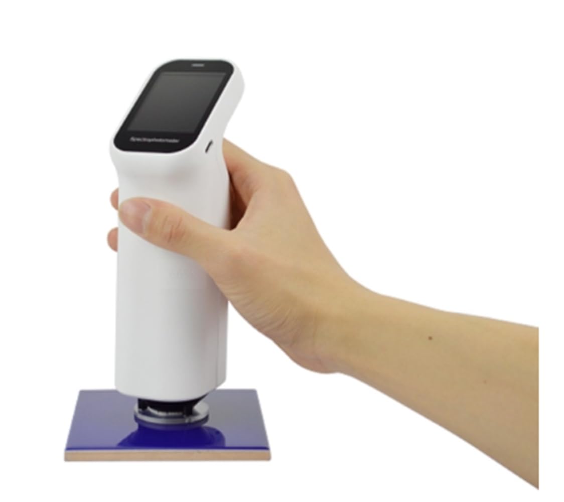 Handheld Spectrocolorimeter Economical Spectrophotometer with Intelligent Automatic Calibration Caliber Φ11mm Φ6mm ▽11mm ▽6mm 0 to 200% Reflectance Range 40 Evaluation Light Sources